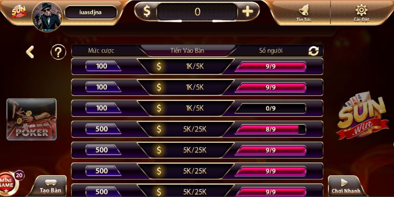 Poker Sunwin - Trò Chơi Đổi Thưởng Đẳng Cấp Nhất Hiện Nay 4 Tổng hợp các thủ thuật chơi chính xác